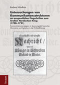 Windhuis |  Untersuchungen von Kommunikationsstrukturen an ausgewählten Flugschriften zum Großen Nordischen Krieg (1700-1721) | Buch |  Sack Fachmedien