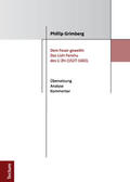 Grimberg |  Dem Feuer geweiht | Buch |  Sack Fachmedien