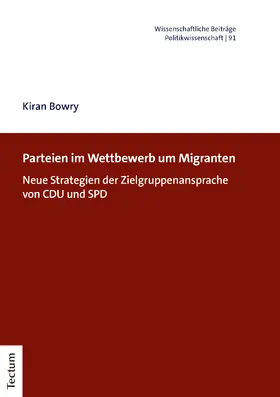 Bowry |  Parteien im Wettbewerb um Migranten | Buch |  Sack Fachmedien