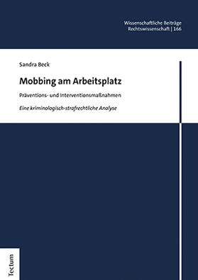 Beck | Mobbing am Arbeitsplatz | Buch | 978-3-8288-4707-1 | sack.de