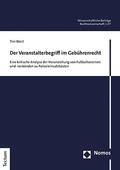 Weill |  Weill, T: Veranstalterbegriff im Gebührenrecht | Buch |  Sack Fachmedien