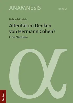 Epstein |  Alterität im Denken von Hermann Cohen? | Buch |  Sack Fachmedien