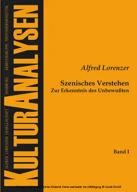 Lorenzer / Prokop / Görlich |  Szenisches Verstehen | eBook | Sack Fachmedien