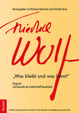 Harmann |  Einspruch. Schriftenreihe der Friedrich-Wolf-Gesellschaft | eBook | Sack Fachmedien
