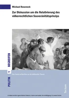 Roseneck |  Zur Diskussion um die Relativierung des völkerrechtlichen Souveränitätsprinzips | eBook | Sack Fachmedien