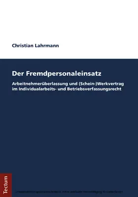 Lahrmann |  Der Fremdpersonaleinsatz | eBook | Sack Fachmedien