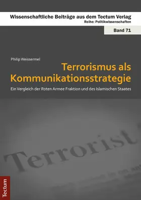 Weissermel |  Terrorismus als Kommunikationsstrategie | eBook | Sack Fachmedien