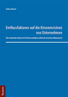 Ollmann | Einflussfaktoren auf die Krisenresistenz von Unternehmen | E-Book | www.sack.de