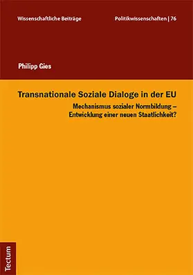 Gies |  Transnationale Soziale Dialoge in der EU | eBook | Sack Fachmedien