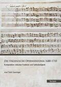 Geertinger |  Die italienische Opernsinfonia 1680-1710 | Buch |  Sack Fachmedien