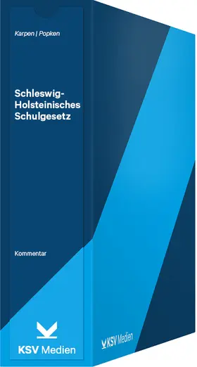 Karpen / Popken | Schleswig-Holsteinisches Schulgesetz (SchulG) | Loseblattwerk | www.sack.de
