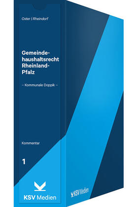 Oster / Rheindorf | Gemeindehaushaltsrecht Rheinland-Pfalz - Kommunale Doppik - | Loseblattwerk | sack.de