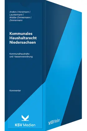 Anders / Horstmann / Lauxtermann |  Kommunales Haushaltsrecht Niedersachsen  | Loseblattwerk |  Sack Fachmedien