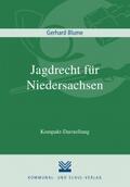 Blume |  Jagdrecht für Niedersachsen | Buch |  Sack Fachmedien