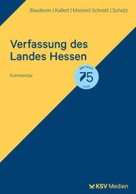 Hinkel / Kallert / Schmitt |  Verfassung des Landes Hessen | Buch |  Sack Fachmedien