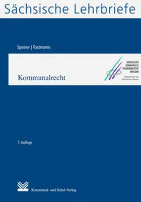 Sponer / Tostmann | Kommunalrecht (SL 5) | Buch | 978-3-8293-1194-6 | sack.de