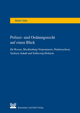 Stein | Polizei- und Ordnungsrecht auf einen Blick | Buch | 978-3-8293-1396-4 | sack.de