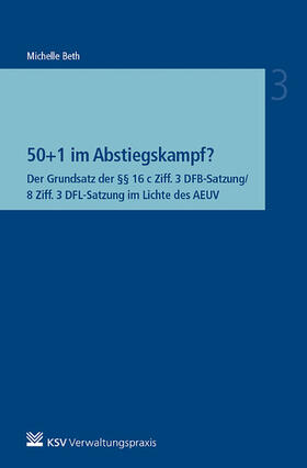 Beth | 50+1 im Abstiegskampf? | E-Book | sack.de