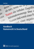 Ebert |  Handbuch Namenrecht in Deutschland | Buch |  Sack Fachmedien