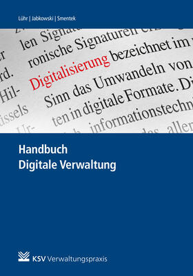 Lühr / Jabkowski / Smentek | Handbuch Digitale Verwaltung | E-Book | sack.de