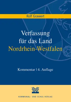 Grawert | Grawert, R: Verfassung für das Land Nordrhein-Westfalen | Buch | 978-3-8293-1554-8 | sack.de