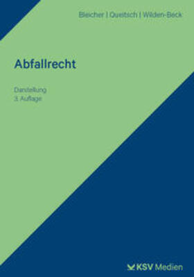 Schink / Bleicher / Queitsch | Abfallrecht | Buch | 978-3-8293-1567-8 | sack.de