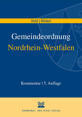 Held / Winkel | Gemeindeordnung Nordrhein-Westfalen | Buch | 978-3-8293-1569-2 | sack.de