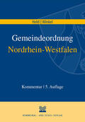Held / Winkel |  Gemeindeordnung Nordrhein-Westfalen | Buch |  Sack Fachmedien
