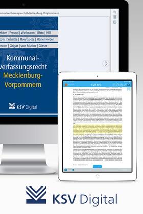 Kommunalverfassungsrecht Mecklenburg-Vorpommern (digital) | Kommunal- und Schulverlag | Datenbank | sack.de