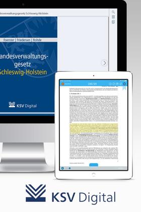 Landesverwaltungsgesetz Schleswig-Holstein (digital) | Kommunal- und Schulverlag | Datenbank | sack.de