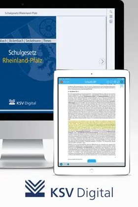  Schulgesetz Rheinland-Pfalz (digital) | Datenbank |  Sack Fachmedien