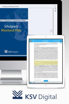 Schulgesetz Rheinland-Pfalz (digital) | Kommunal- und Schulverlag | Datenbank | sack.de