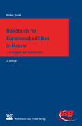 Rücker / Frank |  Handbuch für Kommunalpolitiker in Hessen | Buch |  Sack Fachmedien
