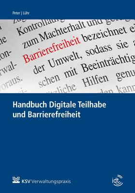 Peter / Lühr | Handbuch Digitale Teilhabe und Barrierefreiheit | E-Book | sack.de