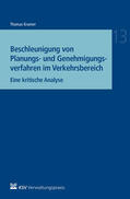Kramer |  Kramer, T: Beschleunigung von Planungsverfahren | Buch |  Sack Fachmedien