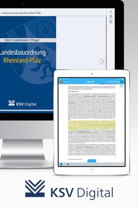 Landesbauordnung Rheinland-Pfalz (digital) | Kommunal- und Schulverlag | Datenbank | sack.de