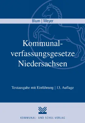 Kommunalverfassungsgesetze Niedersachsen | Buch | 978-3-8293-1689-7 | www.sack.de