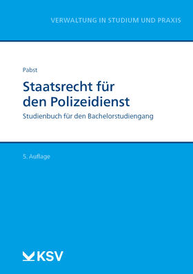 Pabst |  Staatsrecht für den Polizeidienst | Buch |  Sack Fachmedien
