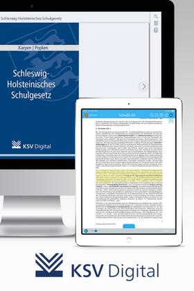 Schleswig-Holsteinisches Schulgesetz (digital) | Kommunal- und Schulverlag | Datenbank | sack.de