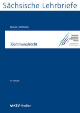 Sponer / Tostmann | Kommunalrecht (SL 5) | Buch | 978-3-8293-1825-9 | sack.de