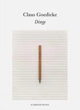 Goedicke |  Dinge | Buch |  Sack Fachmedien