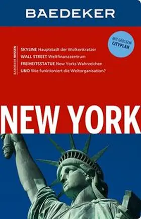 Helmhausen / Schliebitz | Baedeker Reiseführer New York | Buch | 978-3-8297-1837-0 | www.sack.de