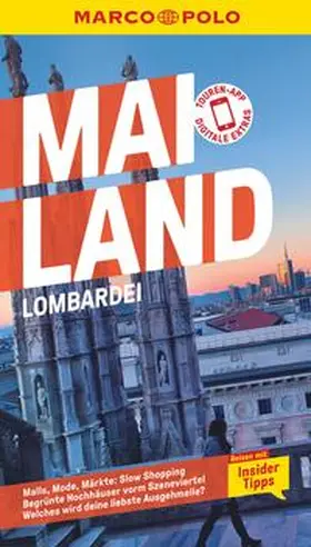 Dürr / Kilimann / Klüver |  MARCO POLO Reiseführer Mailand, Lombardei | Buch |  Sack Fachmedien