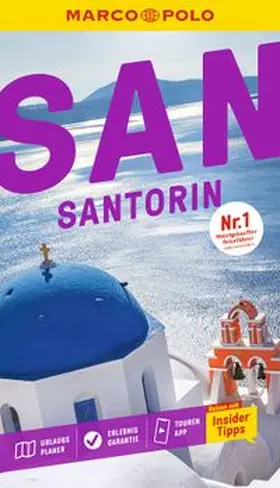 Verigou |  MARCO POLO Reiseführer Santorin | Buch |  Sack Fachmedien