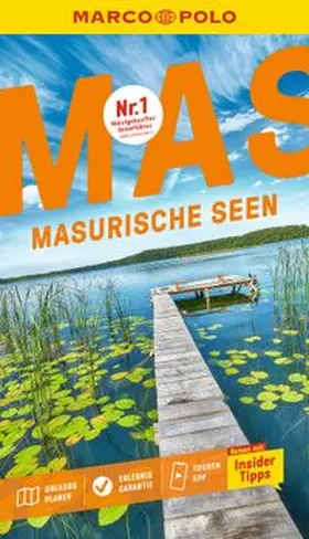 Kaupat / Plath / Lesser | MARCO POLO Reiseführer Masurische Seen | Buch | 978-3-8297-5157-5 | www.sack.de