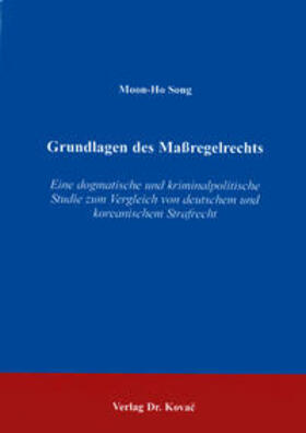 Song | Grundlagen des Massregelrechts | Buch | sack.de