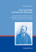Homuth |  Eisen und Stahl im Fokus des Menschen | Buch |  Sack Fachmedien