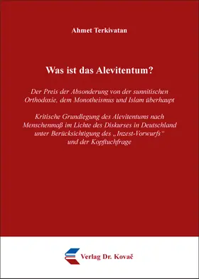 Terkivatan |  Was ist das Alevitentum? | Buch |  Sack Fachmedien