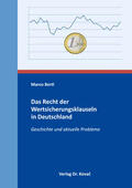 Bertl |  Das Recht der Wertsicherungsklauseln in Deutschland | Buch |  Sack Fachmedien