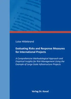 Hildebrand |  Evaluating Risks and Response Measures for International Projects | Buch |  Sack Fachmedien